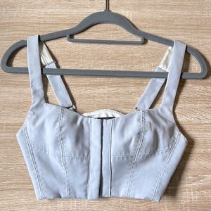Aritzia Corset Crop Top XXS